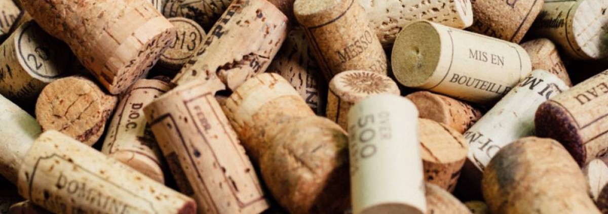 close up photo of a pile of unused wine bottle corks